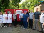 Завдяки черкаським партійцям міська лікарня забезпечена потужним генератором