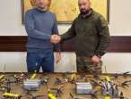 На Жашківщині партійці передали дрони військовим
