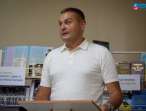 Голова Черкаської “Батьківщини”  привітав професора Валентин Лазуренка із виданням книги про видатного черкасця Михайла Сироту